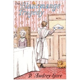 Pomegranate Blancmange Tragedy, Edward Gorey (American 1925-2000) --New POSTCARD