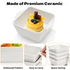 ELFULLY 6 Pack 13 OZ Ceramic Baking Dishes, 4.5" Mini