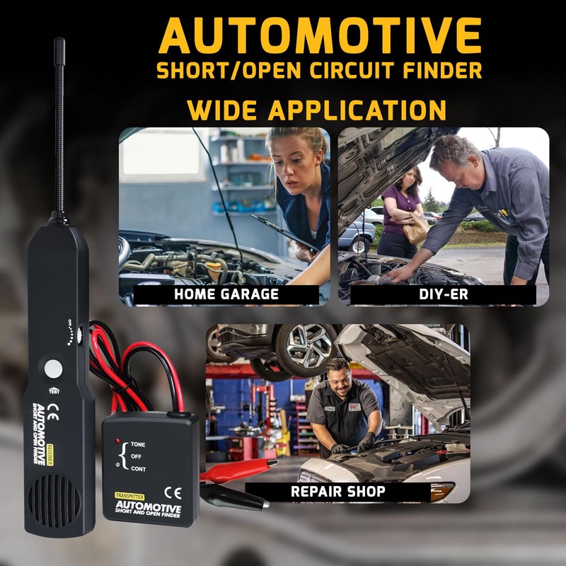 Automotive Electrical Open&Short Finder Circuit Tester Circuit Finder Detector Tone