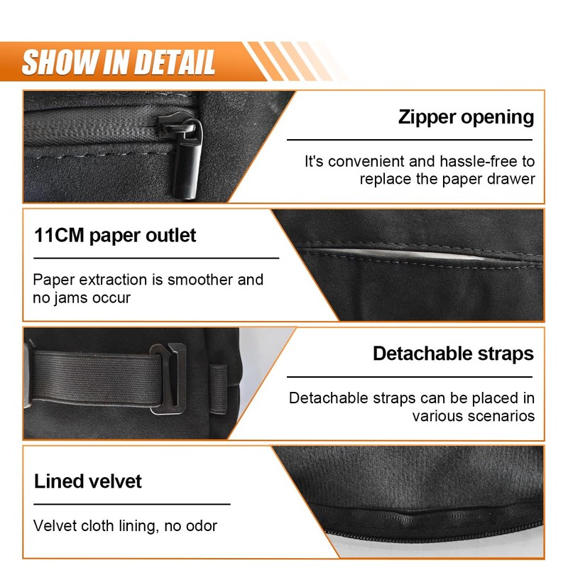 Car Tissue Holder, Rectangular Tissues Box Cover, Back Seat Tissue