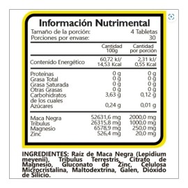 Bhp Testrol Ultra 120 Caps Sabor Sin sabor