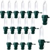 60 Pcs Christmas LED Replacement Bulb Mini Wide Angle LED