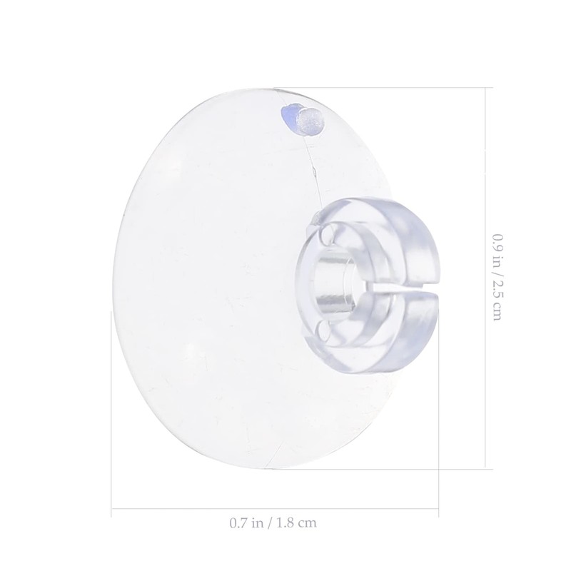 COHEALI 200pcs Sucker Design Lights Hanger Hooks Outdoor String Lights