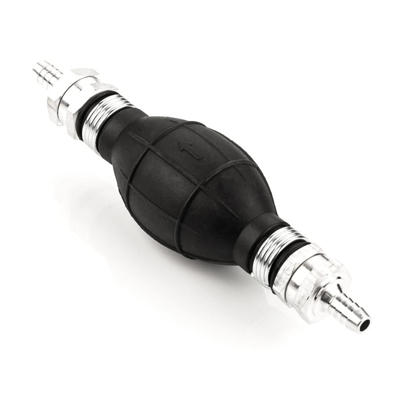LST Kraftstoffpumpe Hand Pumpe Sechskant Aluanschluss für Schlauch Innen-Ø 8mm