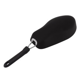 Oval Fish Shaped Skillet, Nonstick Frying Pan, Stainless Steel Nonstick Fry Pan with Wooden Shovel, for Restaurant Kitchen Cooking Pan Grilling Meats, 21.7in L, 7.2in W, 3.4in D