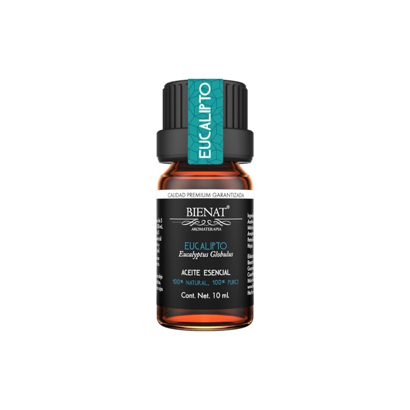 Bienat | Aceite Esencial de Eucalipto 10mL Natural | Difusor