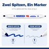 SmartPanda Whiteboard Markers - Whiteboard Pens, Foil Pen Wipe Clean