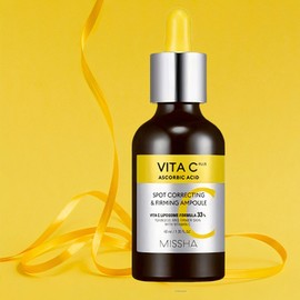 Missha Vita C Plus Blemish C Elasticity Ampoule 30ml Vitamin C Ampoule / 미샤 비타씨플러스 잡티씨 탄력앰플 30ml 비타민C 앰플