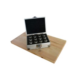 PAULIMOT ER20 Collet Set 2-13 mm 12-Piece in Aluminium Case