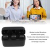 Wireless Lavalier Microphone 2 Pack Plug and Play Lapel Mic
