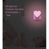 Cute Night Lights, Heart Shape Nursery Nightlight with Light Sensors,