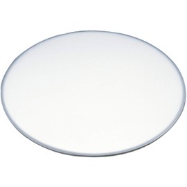 SANEI JR555N-80 Plumbing Parts, Stainless Steel Plate, No Holes, Outer Diameter 3.1 inches (80 mm), Silver