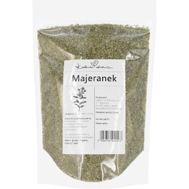Kuchnia Zdrowia - Marjoram Dried - Natural - Aromatic - No Additives - Leak-proof Packaging with Zip - Doypack: (100 grams)