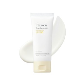 mixsoon Bean Sunscreen-Lightweight Airy Texture SPF 50 Korean Sunscreen for Face, No White Cast, Non-Sticky 50ml / 1.69 fl.oz. Korean Glass Skin Care