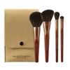 Too Cool for School Artist Vegan Brush Kit + Eco Pouch Set, Mixed Colors, 1 Piece / 투쿨포스쿨 아티스트 비건 브러쉬 키트 + 에코 파우치 세트, 혼합색, 1개