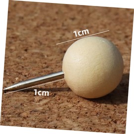 Operitacx 1 Satz Kork Reißzwecke Reißnägel Drücken Wandbehänge Plakatzubehör Plakatversorgung Aufhänger Weiße Tafel Makramee Bulletin-Push Push-pin-Karte Daumennägel Pro Eisen 60 Stück