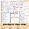 ADHD Cleaning Planner,Cleaning Schedule and Checklist Organizer,Bundle Household Cleaning Schedule