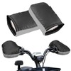 YUCHONG Motorcycle Steering Wheel Cover, Waterproof, Cold Protection, Windproof, Fleece-Lined,