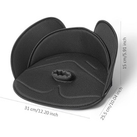 Ihaapsi Cute Shape Baby Piddle Pad, Toddler Waterproof Liner Seat Protector Compatible with Car Seat Stroller with 3D Breathable Material Easy Drying