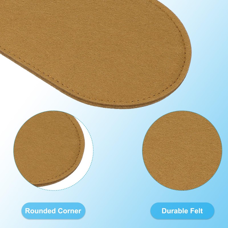 PATIKIL Felt Base Shaper 10x5 Inch, 2 Pcs Bag Bottom