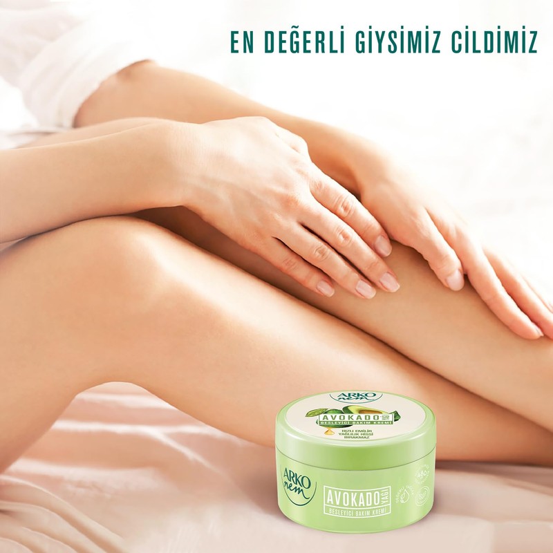 Arko Nem Creme, Avocado Oil Cream for Body, Face and