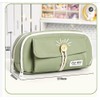 Cedar Eight Pencil Case, Large Capacity, Soft, Cute, Convenient, Solid,