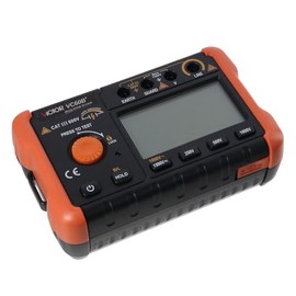 AllGIFT VC60B+ Digital Insulation Resistance Tester, 500V Megger 1000V Digital Shake Table, Accurate Megohm Meter for DC/AC Voltage Testing and Resistance Measurement