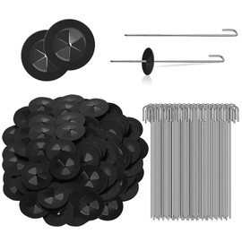 FUTRPOW 300 Sets Critter Guard Fasteners Clips for Solar Panel, Solar Panel Bird Guard Fasteners Clips for Attaching to Wire Mesh, Stainless Steel Solar Panel Clips for Squirrel Proof Bird Fence
