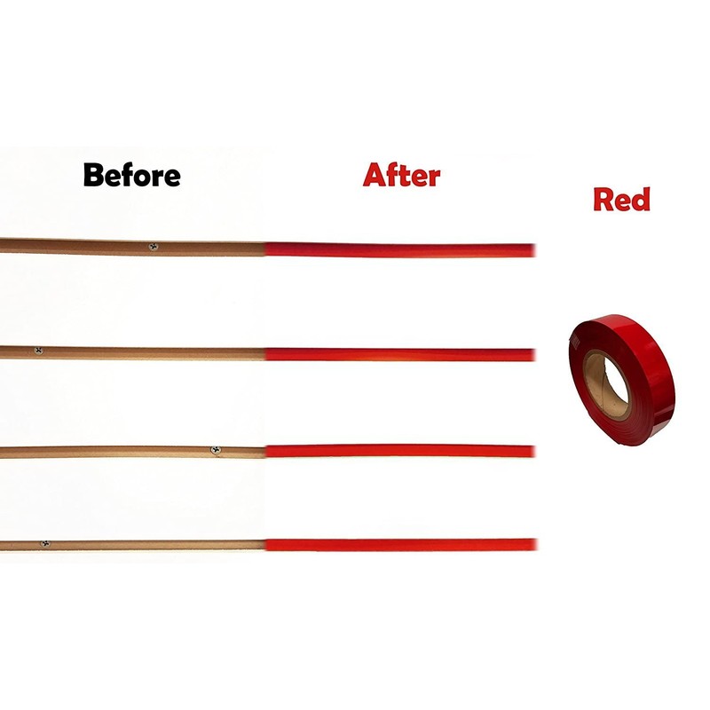 Slatwall Vinyl Insert Decorative Accent Strip, 130 FT Long x