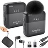 iyes.top Wireless Lavalier Microphone