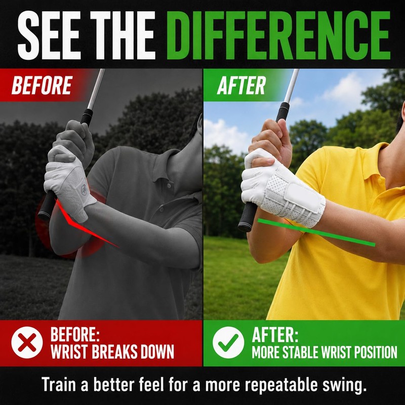 Golf Wrist Training Aid Brace for Right-Handed Golfers – Golf