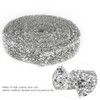 Rhinestones Trim Silver Base Ribbon DIY Hand Made Decoration Phone