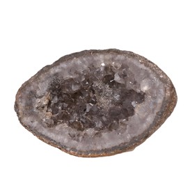 Sportmusies Irregular Natural Geode Agate Crystal Cluster Mineral Specimen Desk Shelf Home Decoration, Reiki Healing Yoga Oil Diffuser Stone, 0.98-2.56 inches