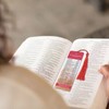 Motipuns 50 Pcs in Case of Emergency Christian Bookmarks Bulk