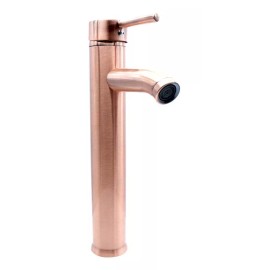 Cnx Mezcladora Monomando Para Lavabo Color Oro Rosado