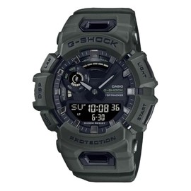 Casio G-Shock GB-A900UU-3A GBA-900 Series Analog Digital Green Strap Men's Watch, Black Dial, 51.3 × 48.9 × 16.6 mm