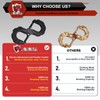 AMBULL 3/8 Tow Hook, Winch Hook for Off-Road Recovery, Towing