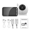 2.4GHz FHSS Monitor with Camera 720P 4.3 Inch LCD Screen