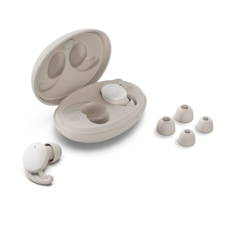 Hama Bluetooth Headphones Spirit Calm TWS In-Ear Sleep Headphones White/Grey
