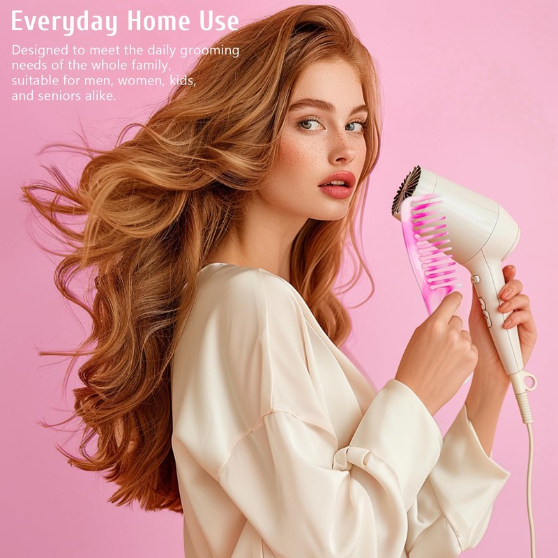 4 Pcs Unisex Hair Comb Set - Rat Tail, Wide