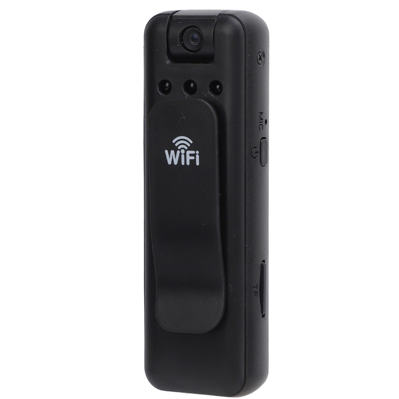 Clip Camera 1080P 155° Large Wide Angle 180° Rotating WiFi