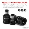 CASOMAN Bit Socket Adapter Set -1/4" *3/8" Dr. 1/4"*1/2" Dr.,