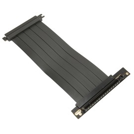 PCIE 4.0 X16 Riser Cable High Speed Flexible 90 Degree Right Angle PCIE Port GPU Graphics Card Extension Cable 20cm