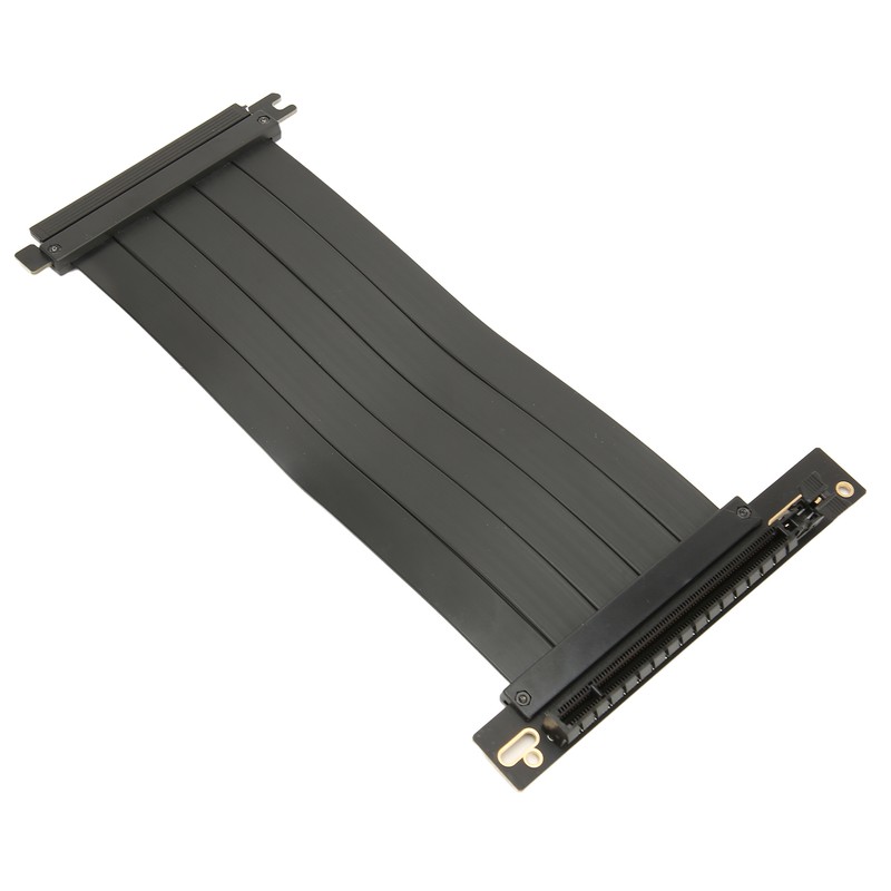 PCIE 4.0 X16 Riser Cable High Speed Flexible 90 Degree