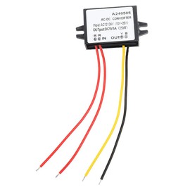 AC 12V 24V to DC 5V Voltage Converter Step Down Volt Regulator AC DC Power Supply Module(5A)