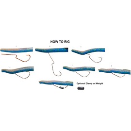 Light Wire Long Shank Neck EWG Offset Worm Hook Wide Gap Swimbait Weedless Fishing Terminal Tackle (25/PK Light Wire Long Neck EWG 5/0 Hook & (6) Weights)