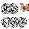 Cloth Covers for Sourdough Starter Jars, Pink Leopard Butterfly Heat
