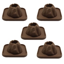 Toddmomy 5Pcs Volcanic Model Volcano Science Kit Volcano Eruption Toy Volcano Prop Scientific DIY Demonstration Model Fairy Garden Landscape Decoration