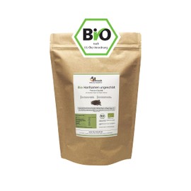 my-mosaik Bio Hanfsamen ungeschält (1000g), nährstoffreich und vegan, Low Carb, essentielle ungesättigte Omega-3- und Omega-6-Fettsäuren