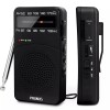 PRUNUS J-166 Portable Radio AM FM Battery Operated Radio with